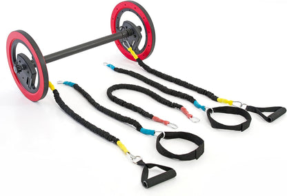 Pilates Wheel – Portable Machine Pilates – Designed by Master Pilates Instructors – Includes, Resistance Bands, and Anchor System – for All Fitness Levels - plus Free Online Classes