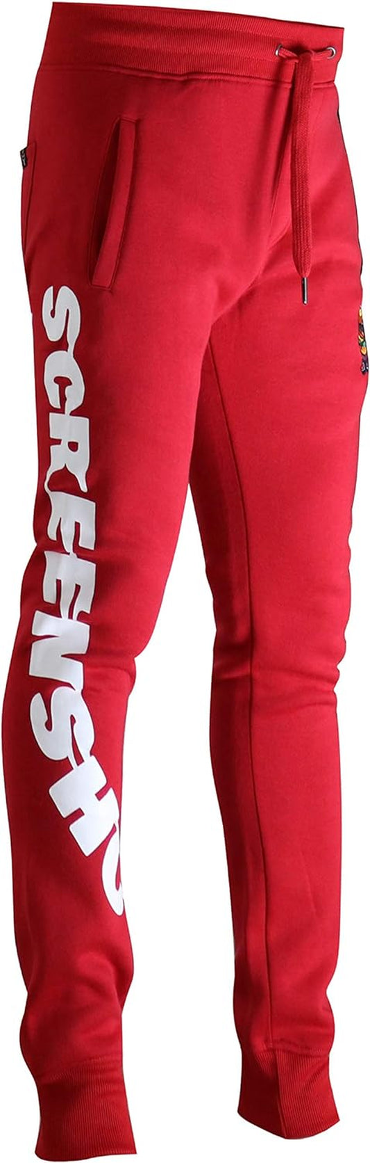 P1113 Fleece Pants Premium Urban Streetwear Graphic Sweatpants - Classic Jogger Fit