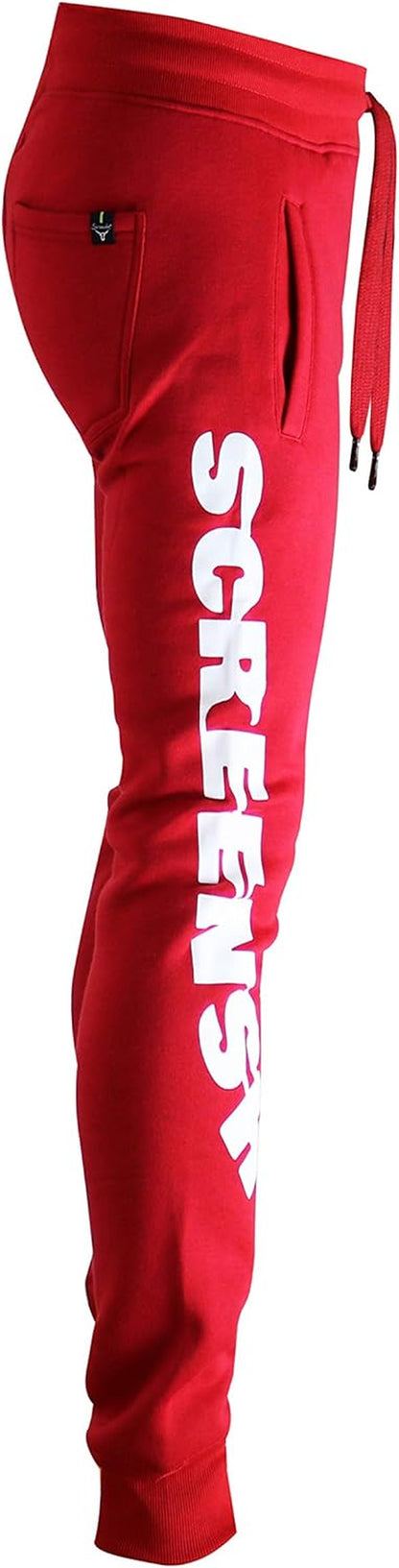 P1113 Fleece Pants Premium Urban Streetwear Graphic Sweatpants - Classic Jogger Fit