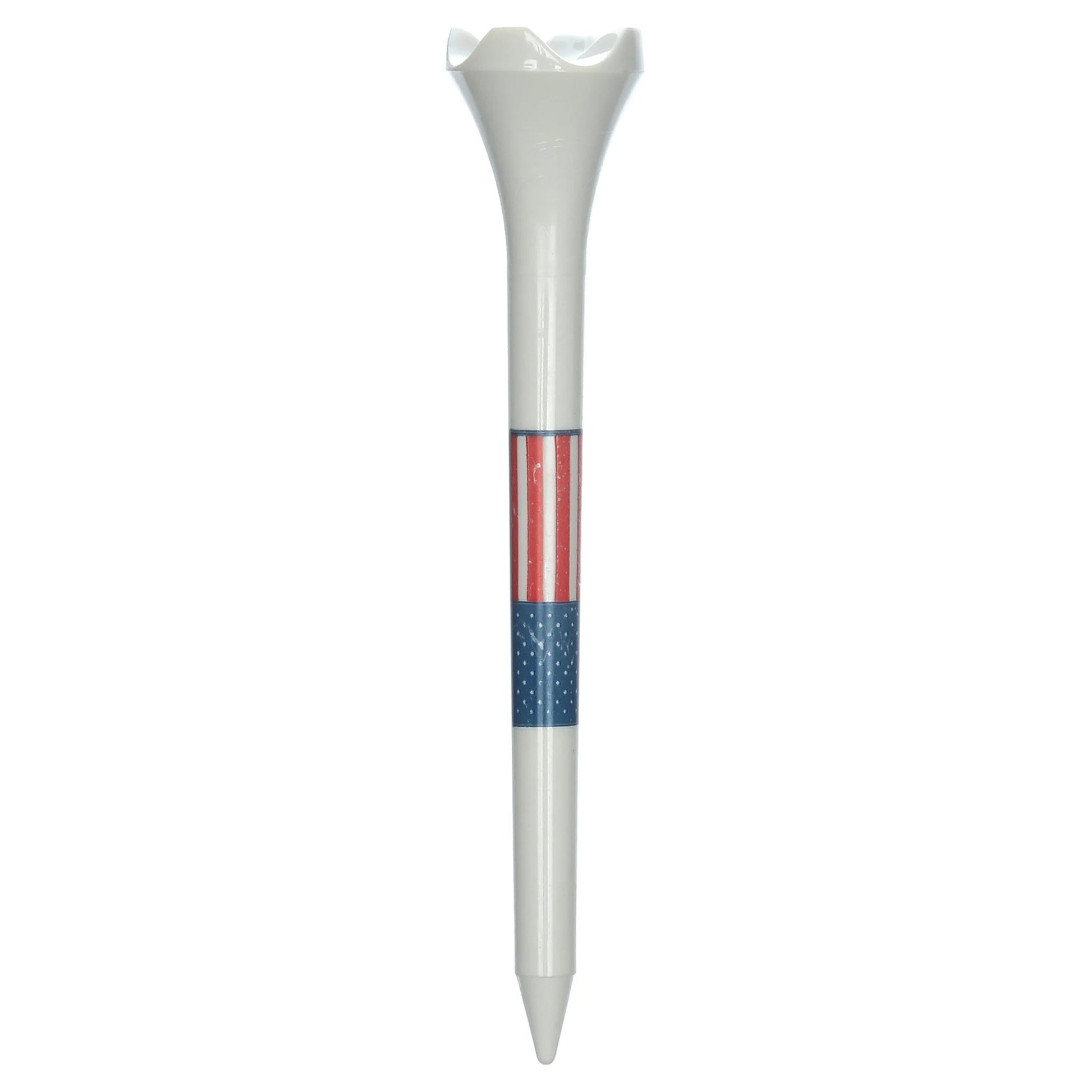 Pride Performance Golf Tees, Low-Resistance Head for Golf, Longer Drives, Enhanced Stability Plastic Flag Golf Tee, 2.75", 25 Count